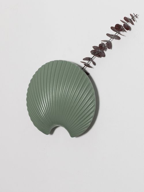 CEBU WALL VASE - LIGHT GREEN