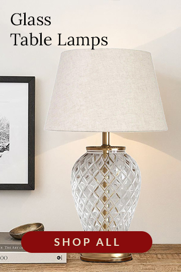 glass table lamps