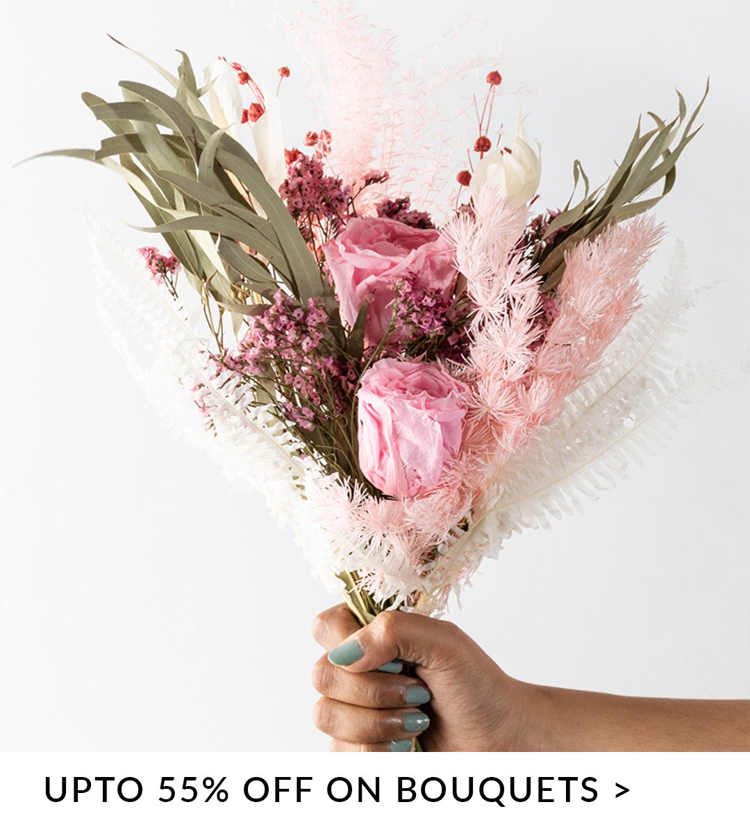 dried flower bouquets