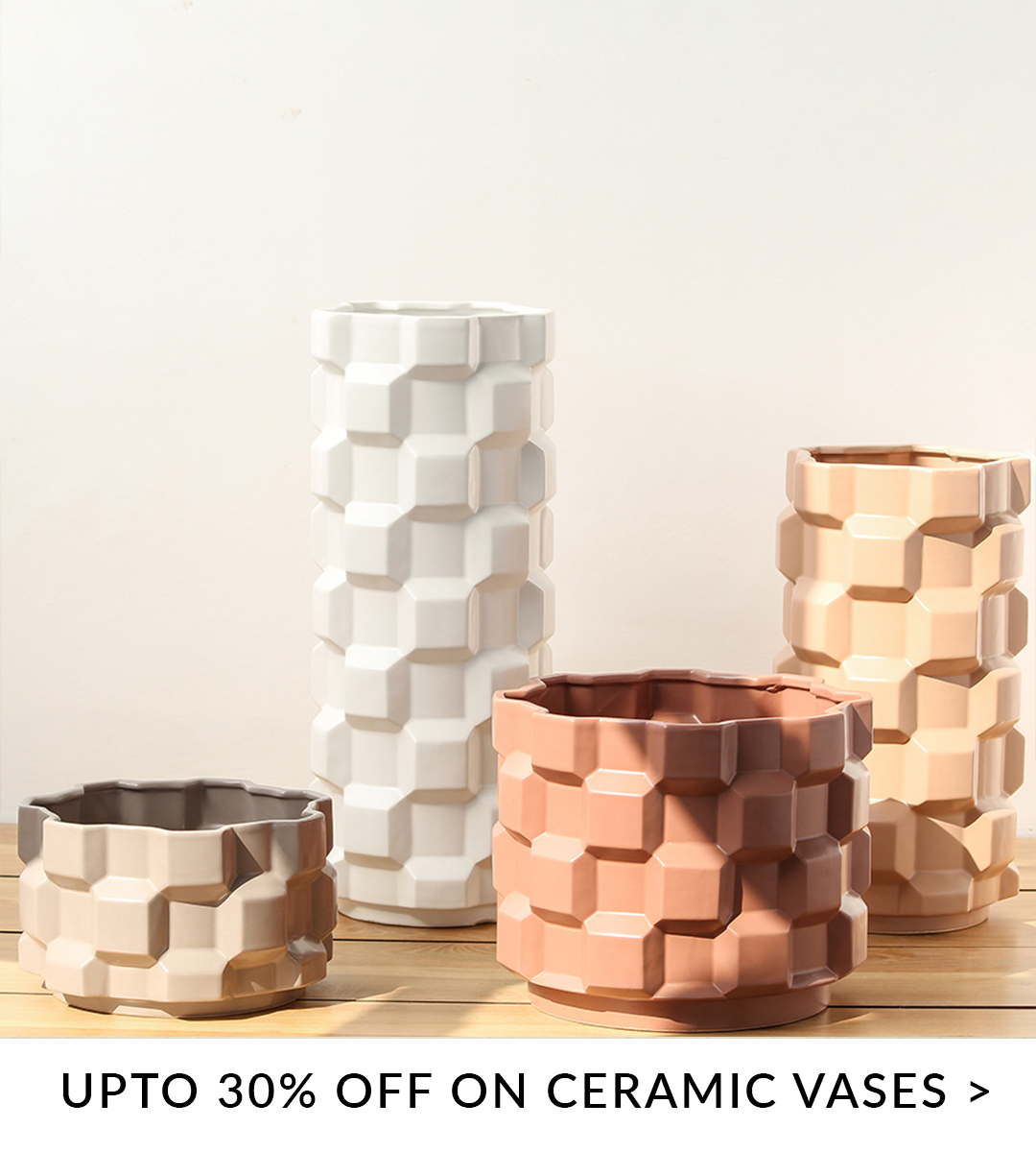 ceramic vases