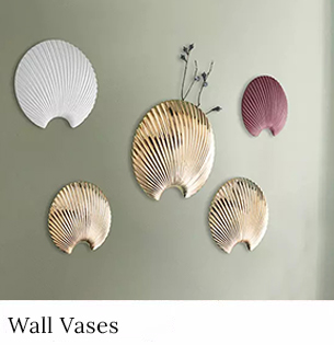 ceramic hanging wall vases